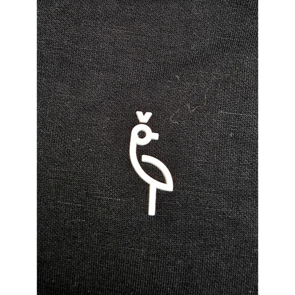 A. Putnam Hoodie Track Suit Set Pebble Beach — XL Athleisure Black Cotton Blend - Picture 9 of 11